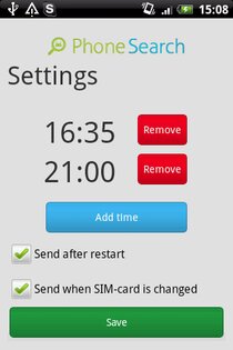 PhoneSearch 1.2. Скриншот 1