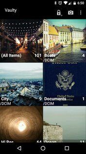 Vaulty – скрыть картинки и видео 25.09.17. Скриншот 1