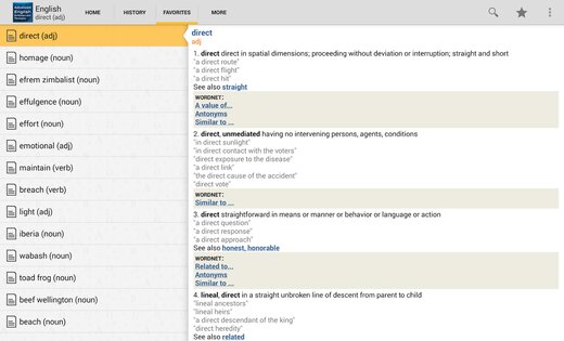 Advanced English Dictionary and Thesaurus 14.1.864. Скриншот 3