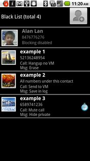 Extreme call blocker 30.8. Скриншот 6
