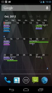 Pure Grid calendar widget 2.8.0. Скриншот 6