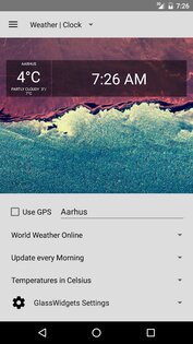 Glass Widgets 3.3.2. Скриншот 2