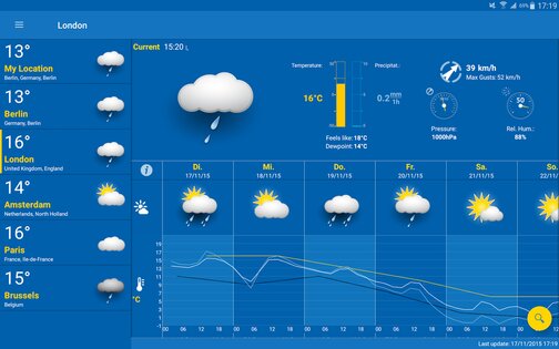 WeatherPro 5.6.11. Скриншот 9