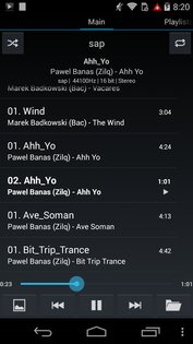 DeaDBeeF Player 1.34. Скриншот 1