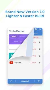 Cache Cleaner 7.5.4. Скриншот 1