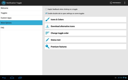 Notification Toggle 3.8.9. Скриншот 6