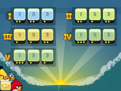 Angry Birds HD. Скриншот 2