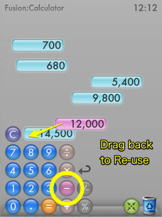 FusionCalc Lite. Скриншот 2