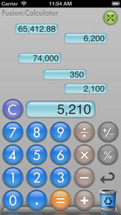 Fusion Calc. Скриншот 2