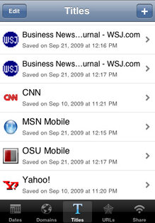 iSaveWeb. Скриншот 3