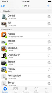 IM+. Скриншот 3
