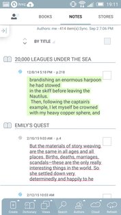Bookari Ebook Reader 4.2.4. Скриншот 4