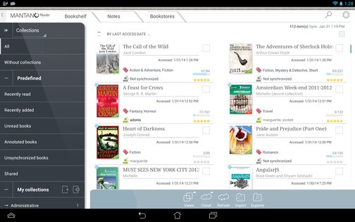 Bookari Ebook Reader 4.2.4. Скриншот 10