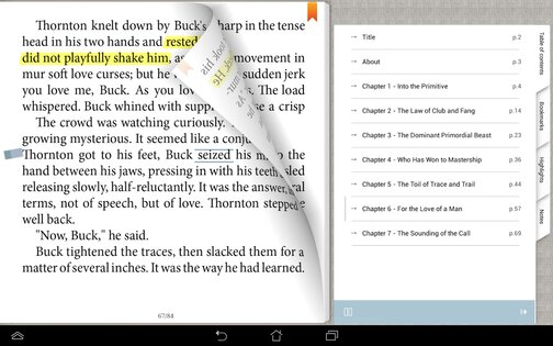 Bookari Ebook Reader 4.2.4. Скриншот 13