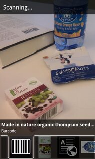 Google Goggles 3.0.208511728. Скриншот 3