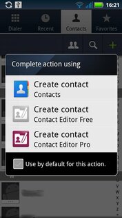 Contact Editor 0.6.3.1. Скриншот 1