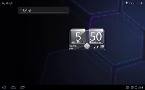 Sense Analog Glass Clock 4.2.4. Скриншот 7