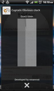 Часы Капитана Очевидность 1.1. Скриншот 2