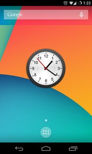 Animated Analog Clock Widget 3.4.1. Скриншот 1