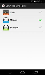 Animated Analog Clock Widget 3.4.1. Скриншот 3