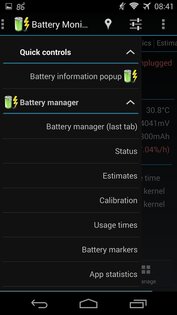 3C Battery Manager 5.1.3b. Скриншот 5