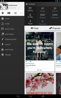 TuneWiki 4.6.6. Скриншот 2