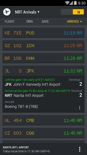 FlightBoard 1.4.2. Скриншот 1