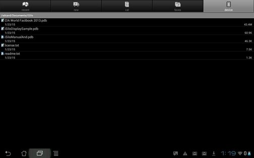 iSilo  6.2.1.7. Скриншот 3