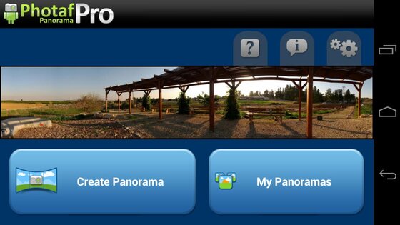 Photaf Panorama 4.5.4. Скриншот 1
