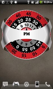 Rotating Analog Clock HD Lite 2.3. Скриншот 2