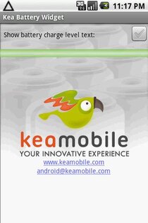 Kea Battery Widget 1.2.0. Скриншот 2
