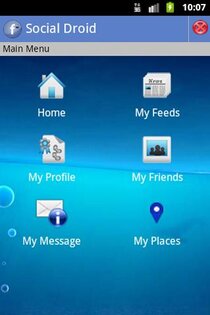 Social Droid 1.0.0. Скриншот 1