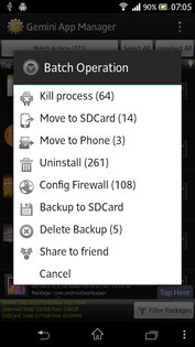 Gemini App Manager 3.3.5. Скриншот 6