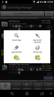 Gemini App Manager 3.3.5. Скриншот 7
