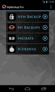 MyBackup 4.8.8. Скриншот 1