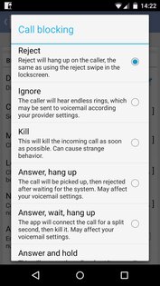 Root Call Blocker 2.6.3.9. Скриншот 2