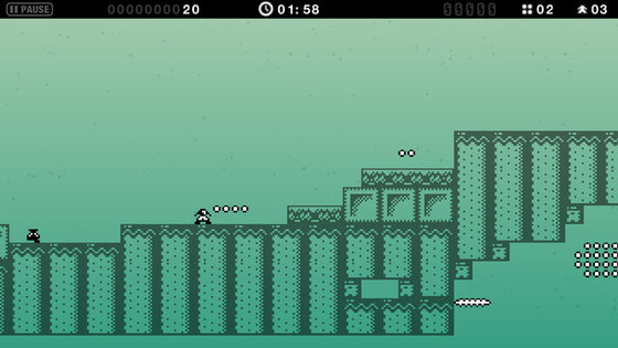 1-bit Ninja. Скриншот 3