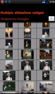 Multipic Slideshow Widget 2.24. Скриншот 2
