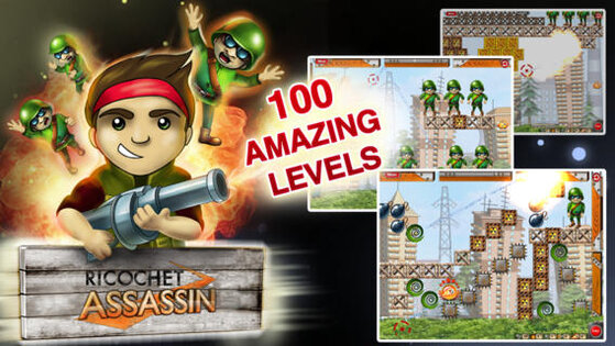 Ricochet Assassin. Скриншот 1