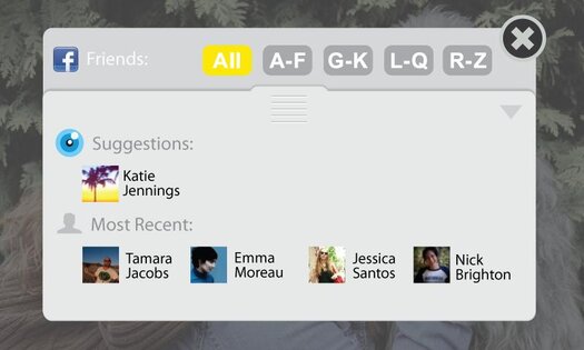 Viewdle SocialCamera 1.32. Скриншот 2