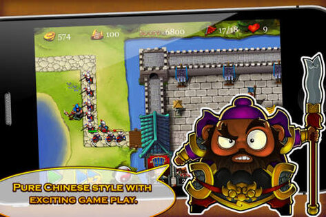 Three Kingdoms TD — Legend of Shu. Скриншот 1