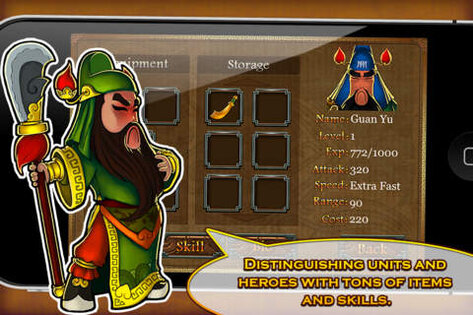 Three Kingdoms TD — Legend of Shu. Скриншот 4