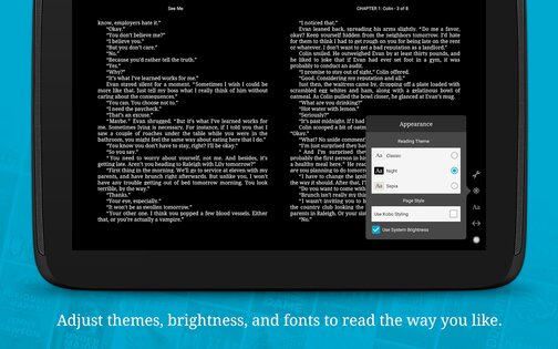 Kobo Books 10.7.39900. Скриншот 10