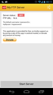My FTP Server 2.1. Скриншот 1