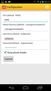 My FTP Server 2.1. Скриншот 3