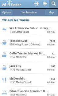 Wi-Fi Finder 3.335p. Скриншот 4