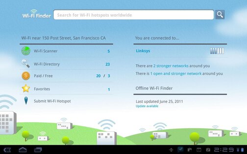 Wi-Fi Finder 3.335p. Скриншот 6
