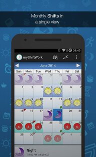 myShiftWork 8.8. Скриншот 1