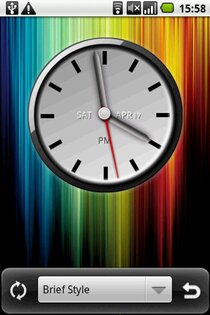 Sense Clock 1.6. Скриншот 3