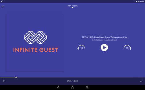 Pocket Casts 8.1. Скриншот 3